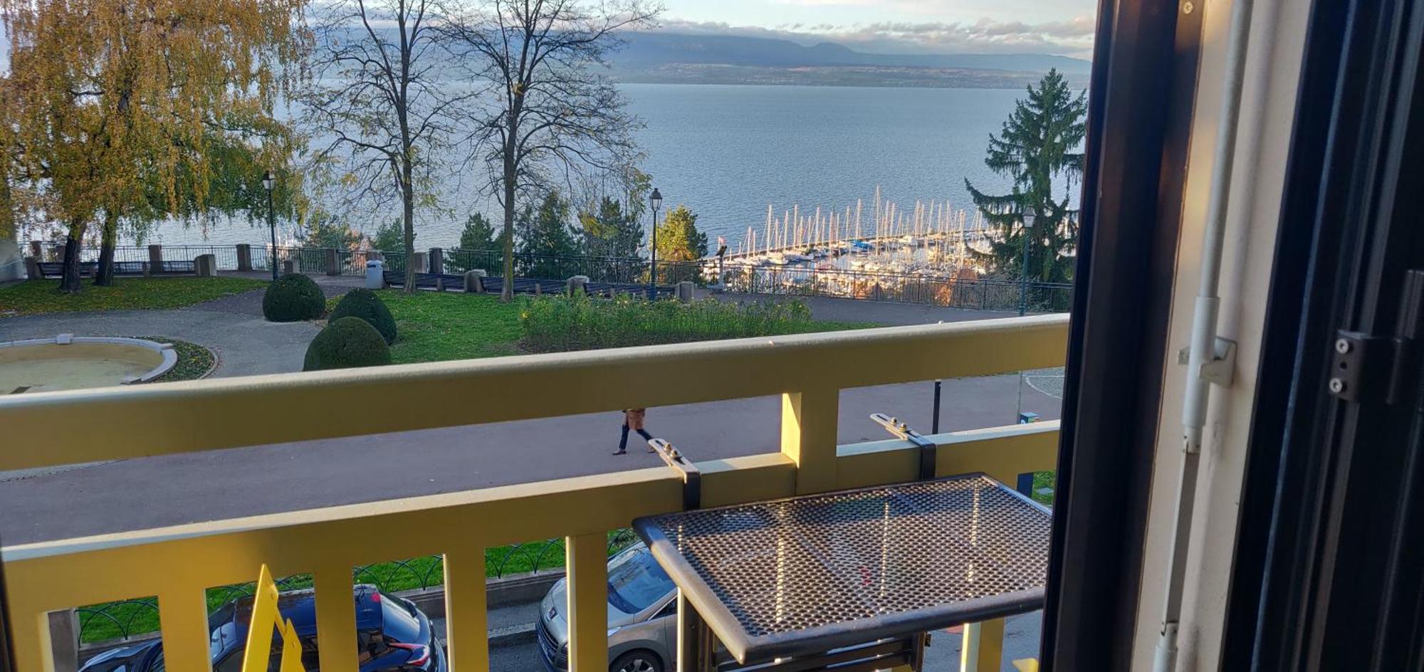 Petit Studio Hyper Centre Vue Lac Thonon-O-Phil-De-L-Eau Ngoại thất bức ảnh